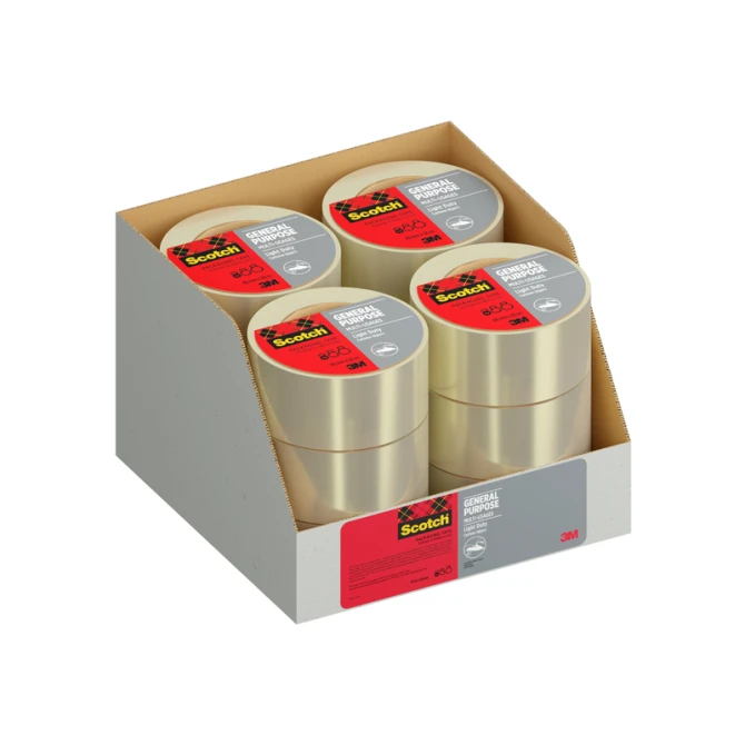 Verpakkingstape Scotch 4501T66 48mmx66m transparant