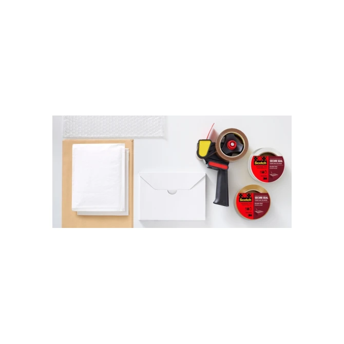 Verpakkingstape Scotch Secure Seal 50mmx50m transparant