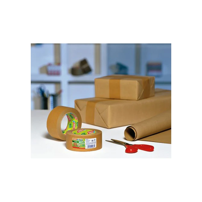 Verpakkingstape tesapack® papier ecoLogo® 25mx38mm bruin