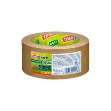 Verpakkingstape tesapack® Papier Standard ecoLogo 50mx50mm bruin