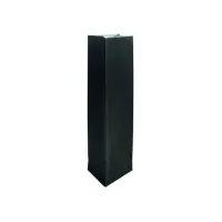 Verpakkingszak IEZZY (wijn)flessen 10x8x41cm papier zwart 50 stuks