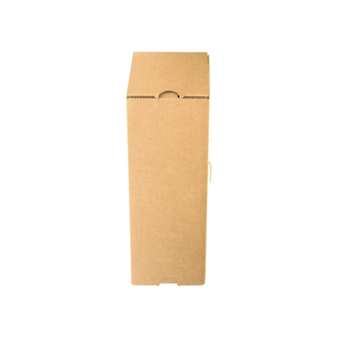 Verzenddoos fles IEZZY karton bruin 90x90x360mm