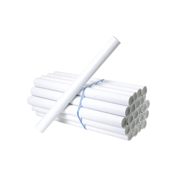 Verzendkoker CleverPack A0 850x50x1.5 met doppen wit pak à 20 stuks