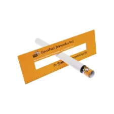 Verzendkoker CleverPack A3 330x50mm met doppen wit pak à 20 stuks