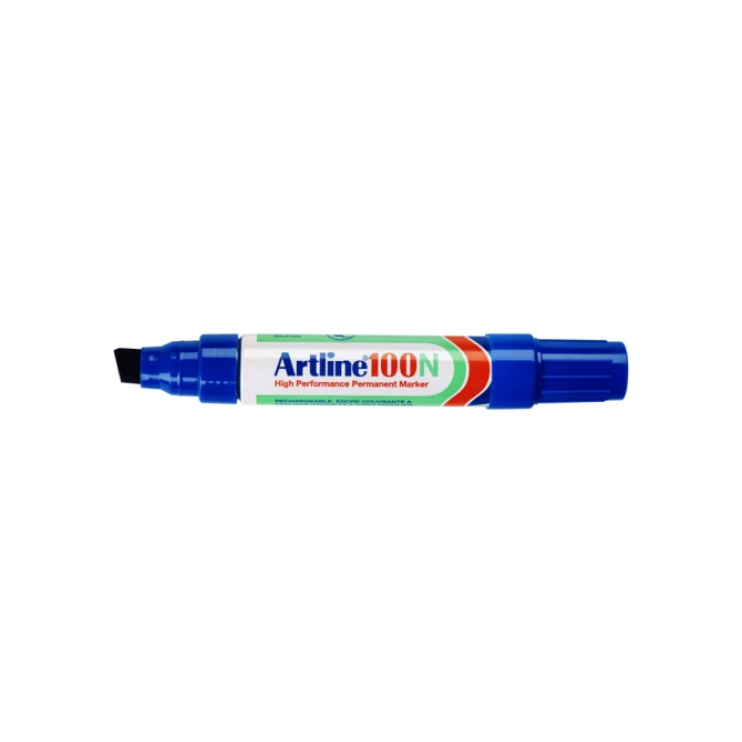 Viltstift Artline 100 schuin 7.5-12mm blauw