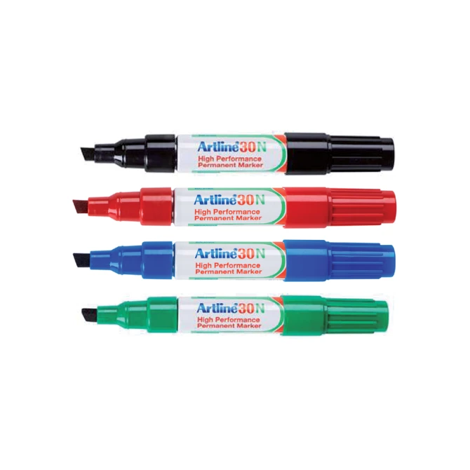Viltstift Artline 30 schuin 2-5mm zwart