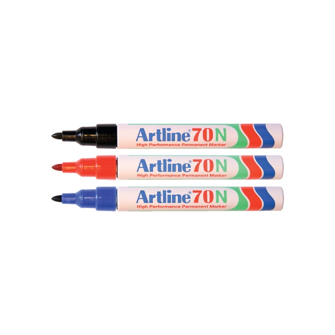 Viltstift Artline 70 rond 1.5mm rood