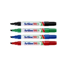 Viltstift Artline 90 schuin 2-5mm blauw