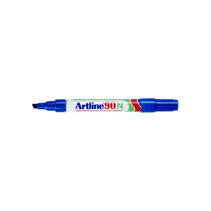 Viltstift Artline 90 schuin 2-5mm blauw