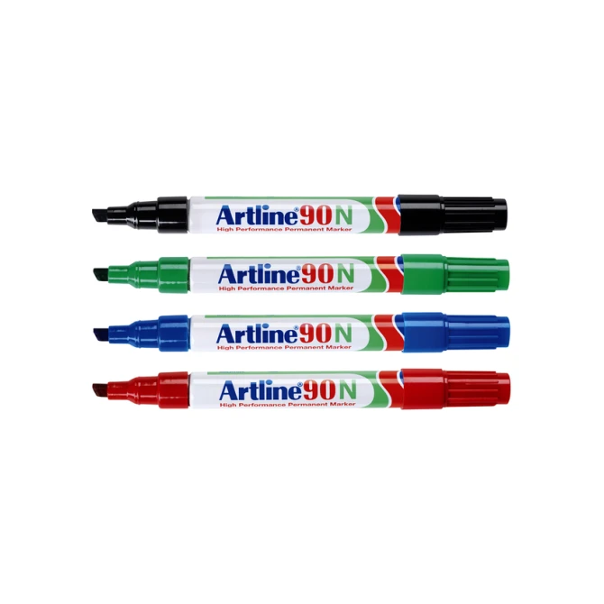Viltstift Artline 90 schuin 2-5mm groen