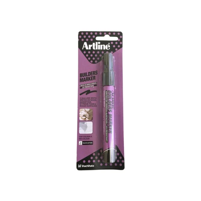 Viltstift Artline Professional builders zwart