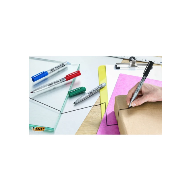 Viltstift Bic 1445 ecolutions rond fijn rood