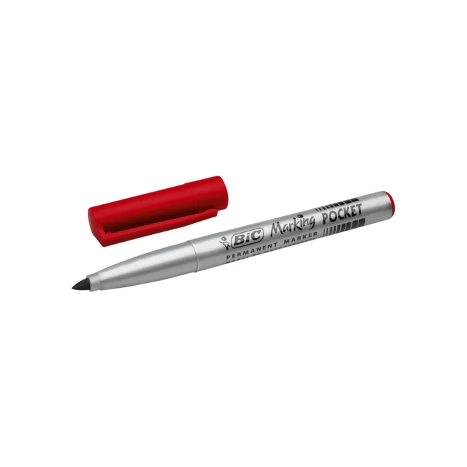 Viltstift Bic 1445 ecolutions rond fijn rood