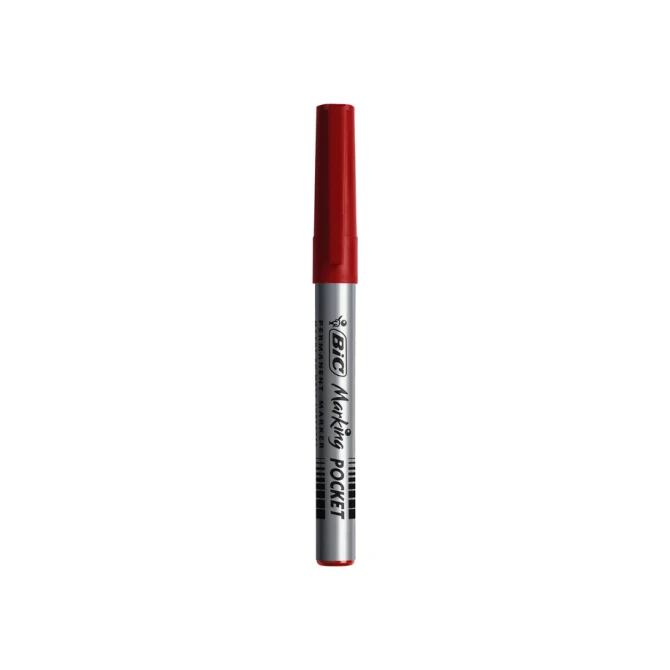 Viltstift Bic 1445 ecolutions rond fijn rood