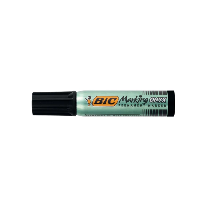 Viltstift Bic 1481 onyx schuin M zwart
