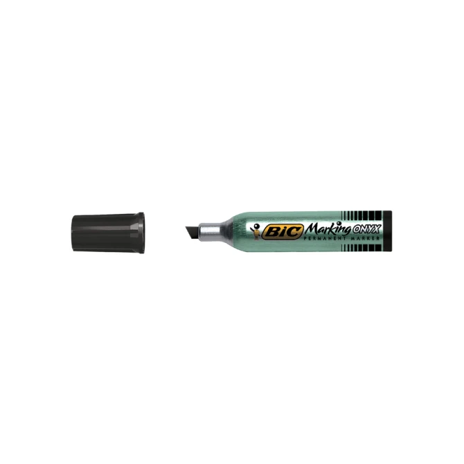 Viltstift Bic 1481 onyx schuin M zwart