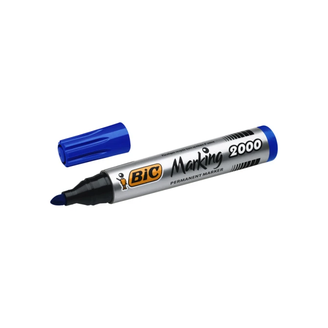 Viltstift Bic 2000 ecolutions rond large blauw