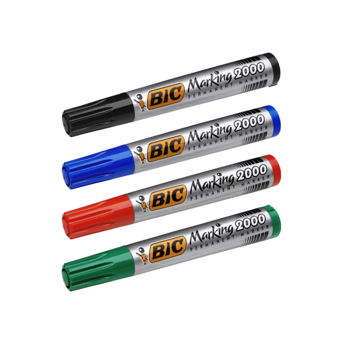 Viltstift Bic 2000 ecolutions rond large groen
