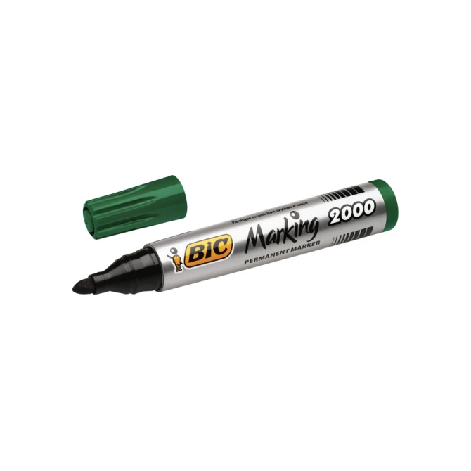 Viltstift Bic 2000 ecolutions rond large groen