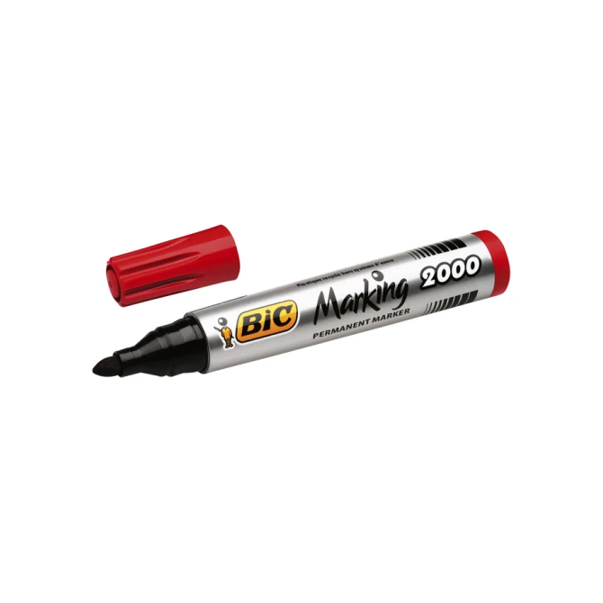 Viltstift Bic 2000 ecolutions rond large rood
