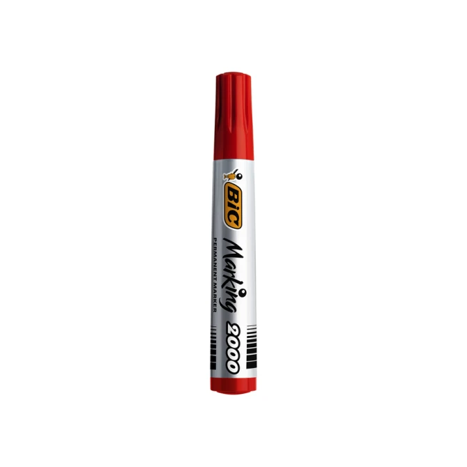 Viltstift Bic 2000 ecolutions rond large rood