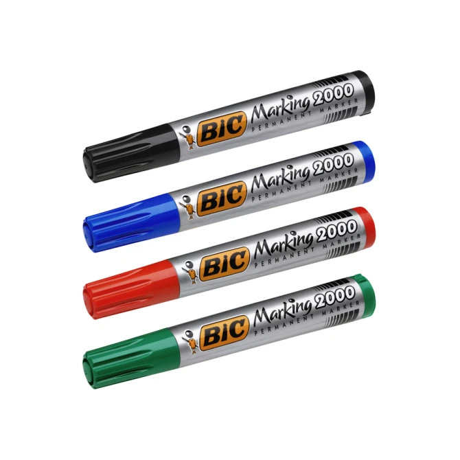 Viltstift Bic 2000 ecolutions rond large zwart