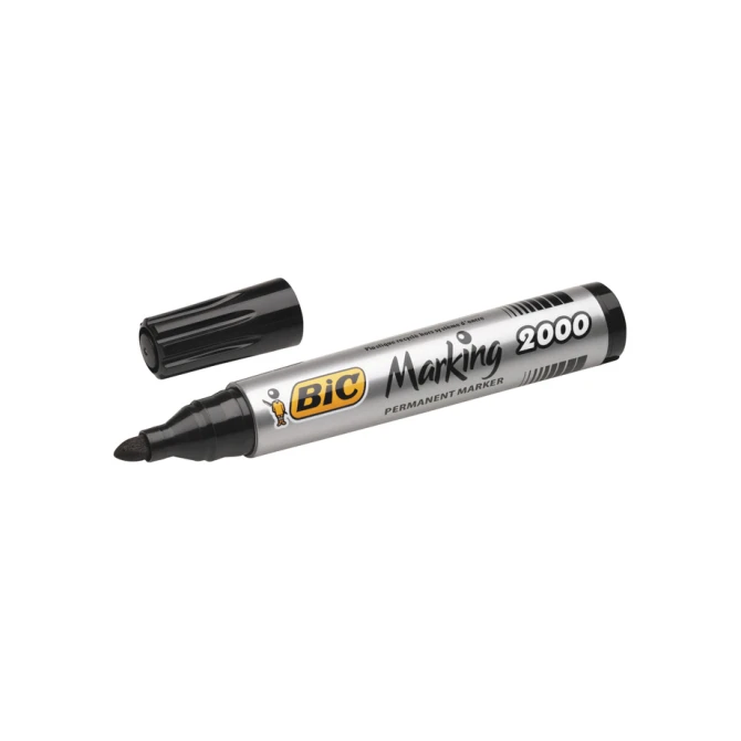 Viltstift Bic 2000 ecolutions rond large zwart