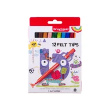 Viltstift Bruynzeel Kids set à 12 kleuren