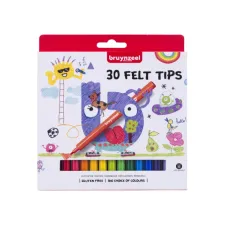 Viltstift Bruynzeel Kids set à 30 kleuren