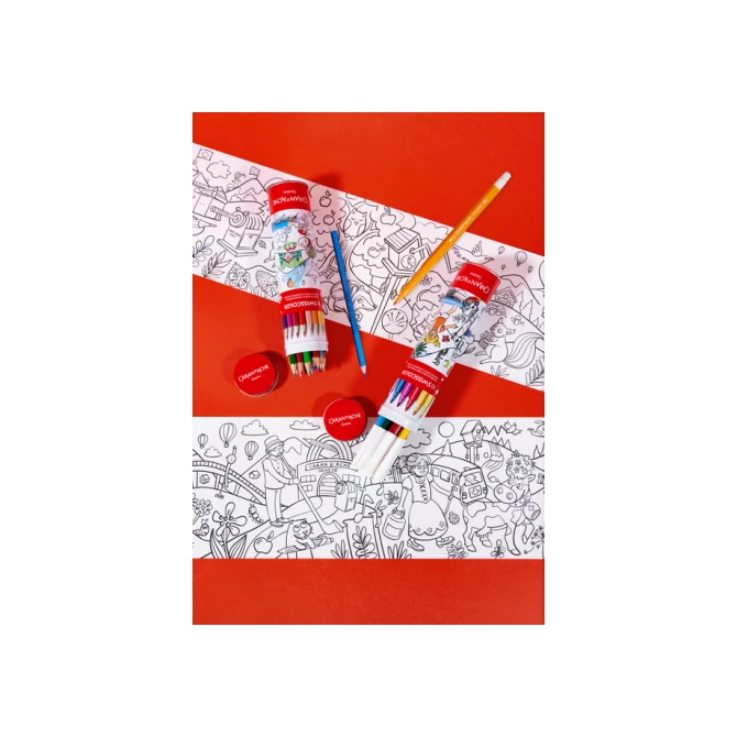 Viltstift Caran d'ache Swisscolor met poster koker à 10 kleuren