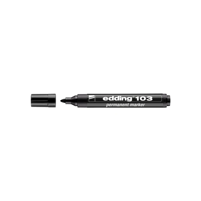 Viltstift edding 103 rond medium zwart