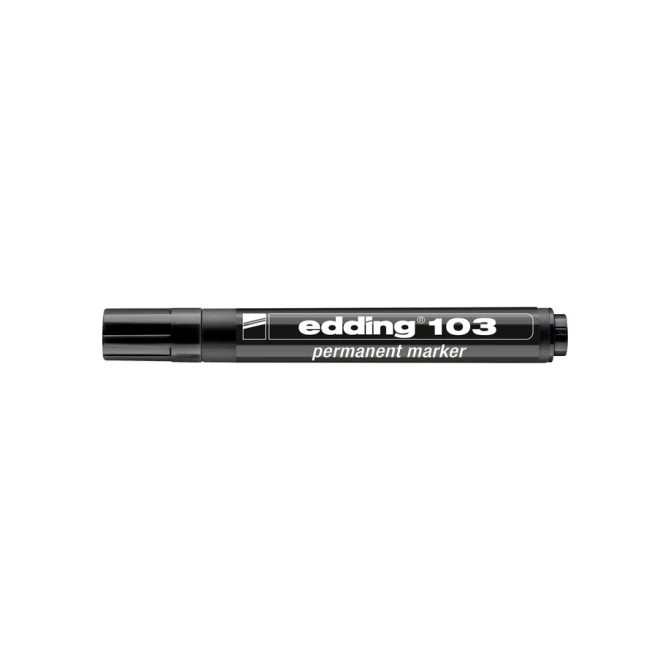 Viltstift edding 103 rond medium zwart