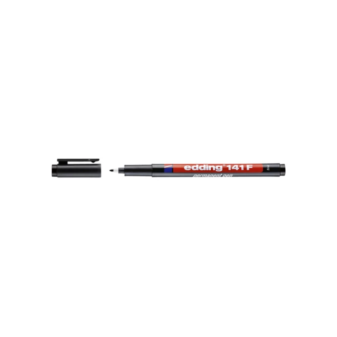 Viltstift edding 141 rond 0.6mm zwart