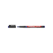 Viltstift edding 143 schuin 1-3mm blauw