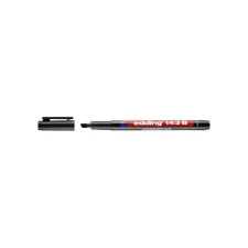 Viltstift edding 143 schuin 1-3mm zwart