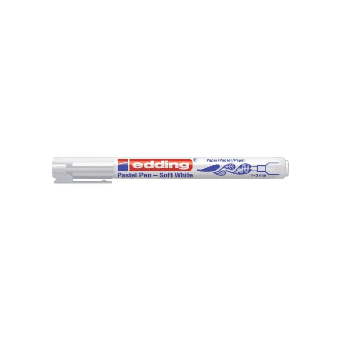 Viltstift edding 1500 soft wit