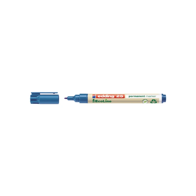 Viltstift edding 25 EcoLine rond 1mm blauw
