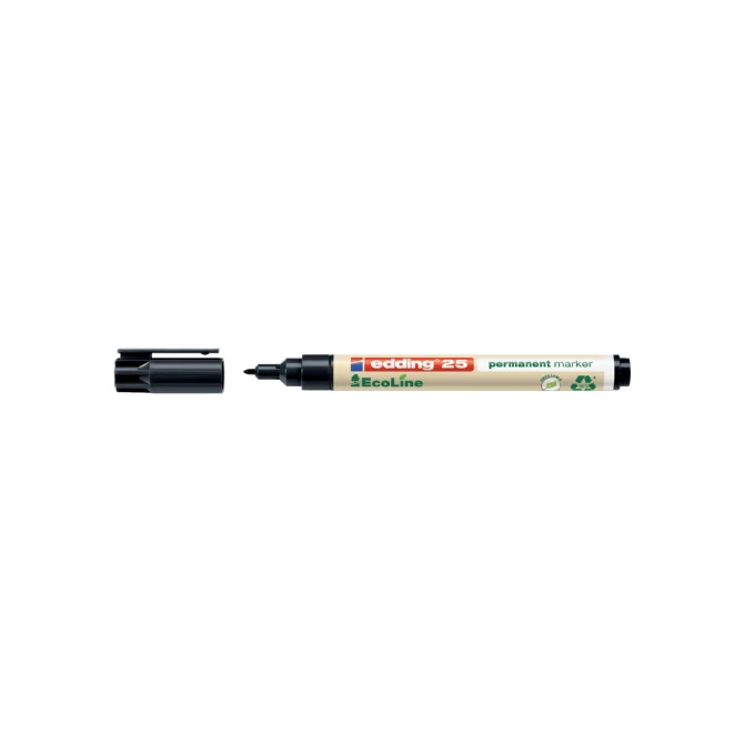 Viltstift edding 25 EcoLine rond 1mm zwart