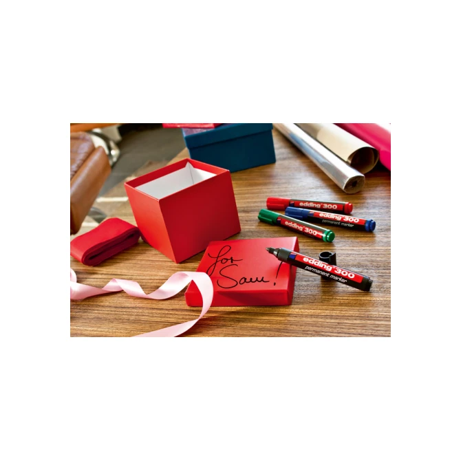 Viltstift edding 300 rond 1.5-3mm rood