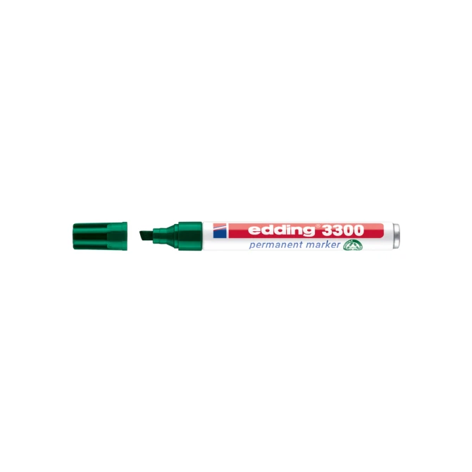 Viltstift edding 3300 schuin 1-5mm groen