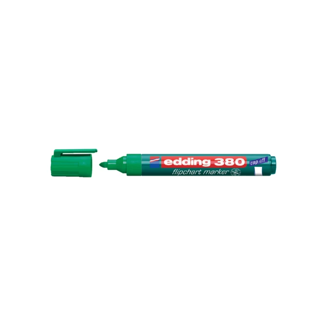 Viltstift edding 380 flipover rond 1.5-3mm groen