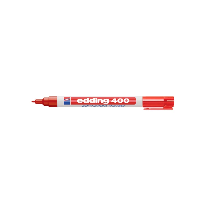 Viltstift edding 400 rond 1mm rood