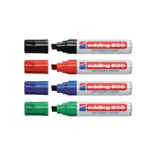 Viltstift edding 800 schuin 4-12mm zwart