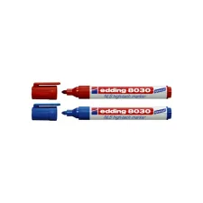 Viltstift edding 8030 NLS high-tech 1.5-3mm blauw