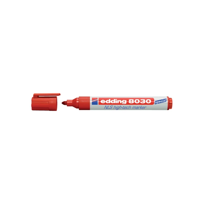 Viltstift edding 8030 NLS high-tech 1.5-3mm rood