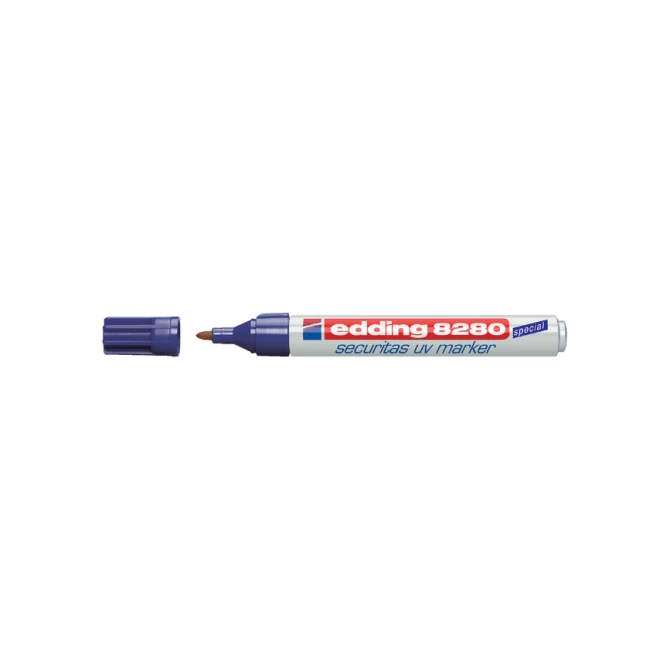 Viltstift edding 8280 onzichtbaar rond 1.5-3mm UV