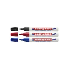 Viltstift edding 8300 industrie rond 1.5-3mm rood