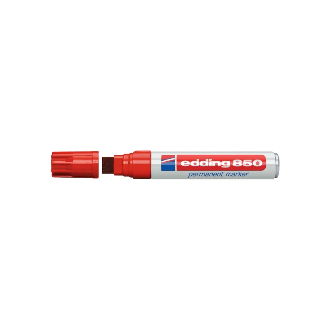 Viltstift edding 850 blok 5-16mm rood