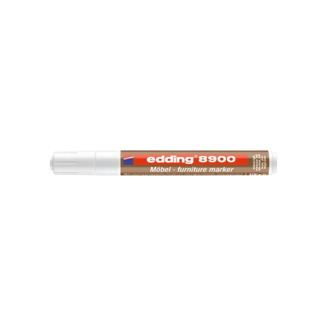 Viltstift edding 8900 meubel rond 1.5-2mm licht notenhout blister 1st