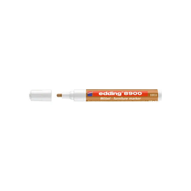 Viltstift edding 8900 meubel rond 1.5-2mm teak blister à 1 stuk